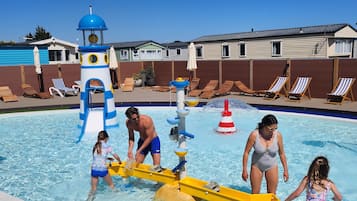 Indoor pool, seasonal outdoor pool