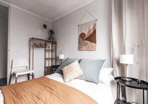 3 habitaciones, internet y ropa de cama 