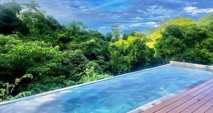 Stairway to heaven where the jungle meets the sky! Bioluminescence, Isla Tortuga