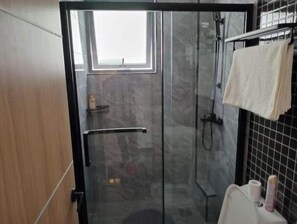 Towels, soap, toilet paper