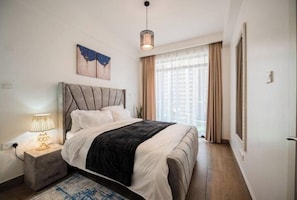 2 bedrooms, iron/ironing board, internet, bed sheets - Peketo, Luxe 2BR Westlands (Nairobi)