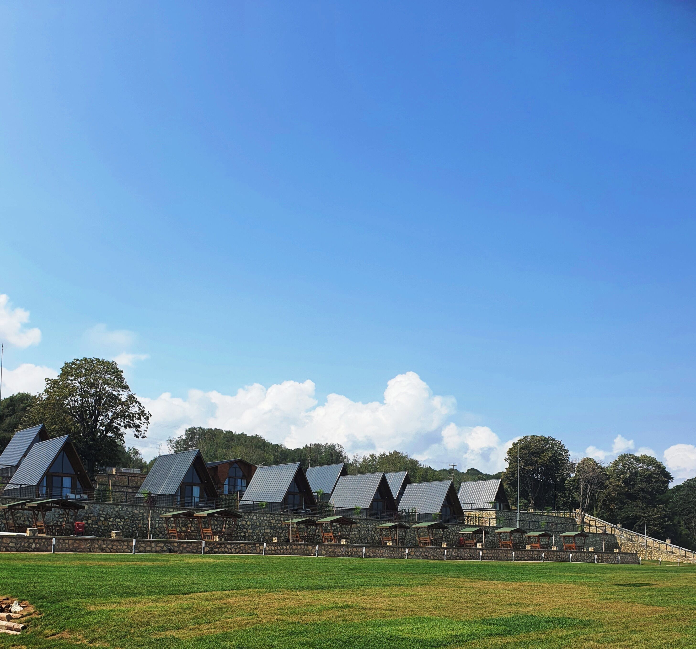 Fassade der Unterkunft