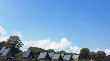 Fassade der Unterkunft