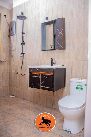 Superior-Doppelzimmer, Gartenblick | Badezimmer