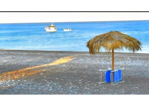 Beach nearby - Apartment 'Traditional House 1925' with Sea View, Wi-Fi and Air Conditioning (Rhodes)