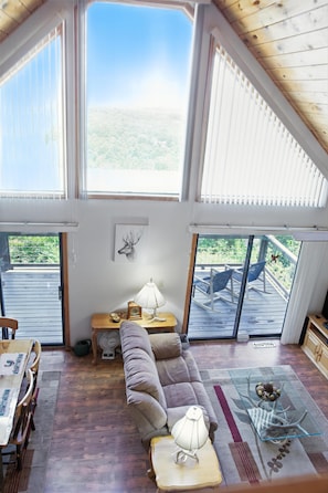 TV, fireplace - Charming 2-bedroom cabin in fabulous Murphy, NC
Next Chapter's Retreat (Murphy)