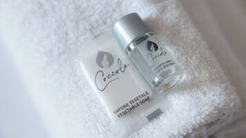 Dusche, Haartrockner, Bidet, HandtĂŒcher