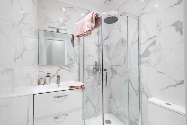 Dusche, Handtücher