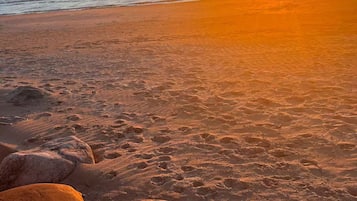 Una spiaggia nelle vicinanze