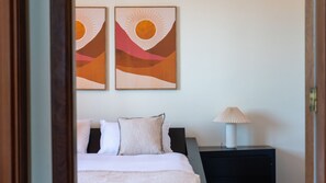 2 bedrooms, iron/ironing board, travel crib, free WiFi