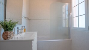 Hair dryer, towels