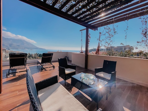 Superior Apartment, Sea View | View from room