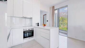 Appartement Supérieur, vue mer | Cuisine privée