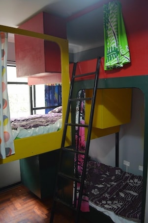 Basic Shared Dormitory, Patio, Partial Ocean View | Free WiFi