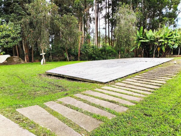 Enceinte de l’hébergement