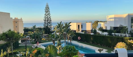 Apartment, 2 Bedrooms, Smoking, Balcony | Pool | Outdoor pool
