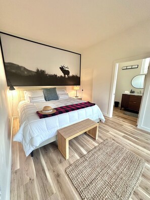 2 bedrooms, iron/ironing board, free WiFi, bed sheets - Adventure Basecamp Modern Alpine Home Near Jackson (Alpine)