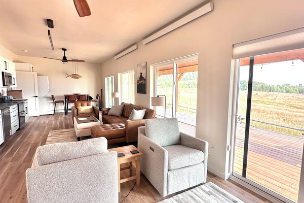 Smart-tv en een open haard