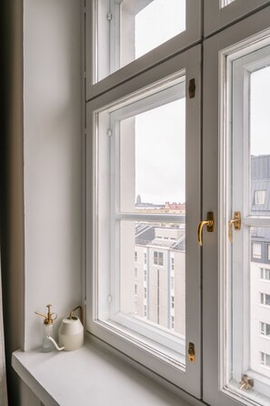 Uitzicht vanuit accommodatie