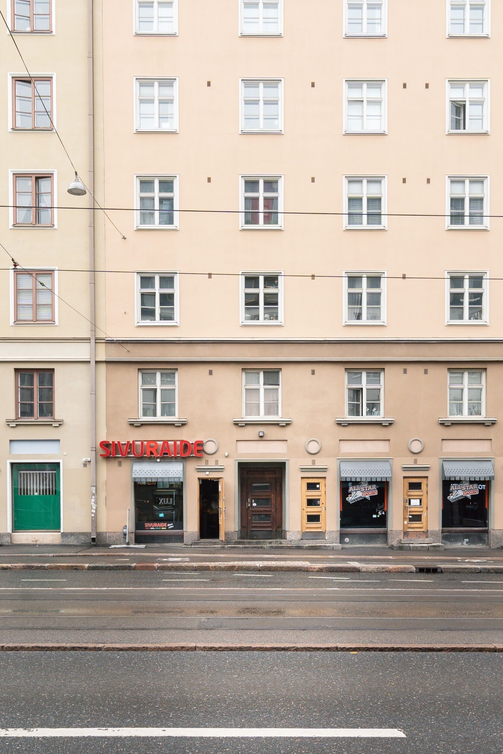 Ingresso della struttura