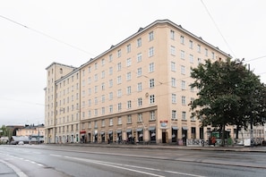 Fassade der Unterkunft