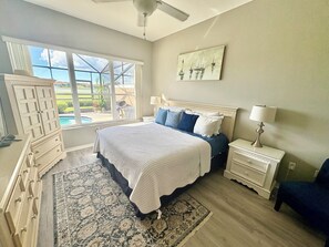 3 bedrooms, desk, iron/ironing board, free WiFi