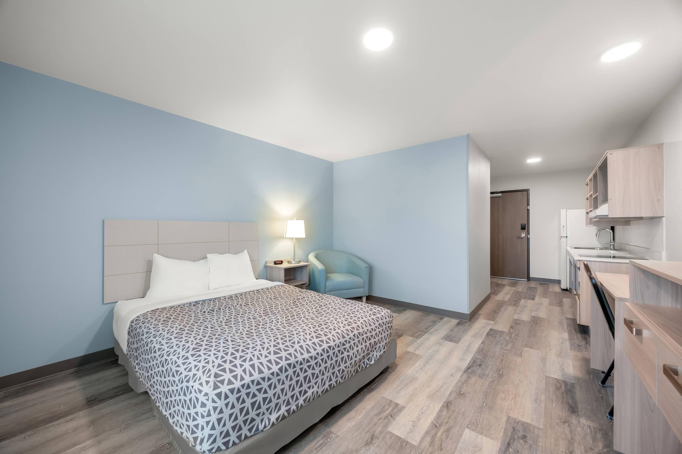 Suite, 1 Queen-Bett, barrierefrei, Nichtraucher (Accessible Tub)