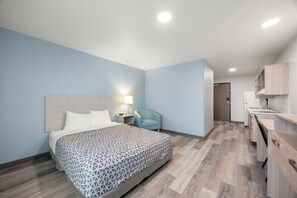 Suite, 1 Queen-Bett, barrierefrei, Nichtraucher (Accessible Tub)