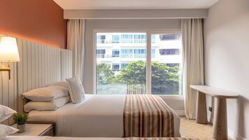 Premium bedding, minibar, in-room safe, laptop workspace