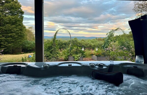 Baignoire à remous extérieure