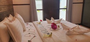 Deluxe Villa, Garden View | In-room safe, desk, free WiFi - Luk inn at huraa (Huraa)
