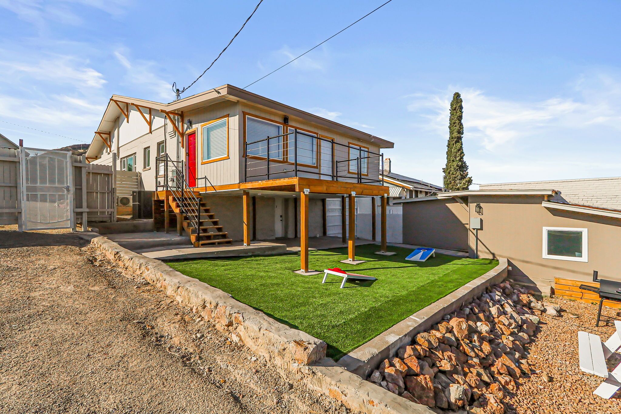 Overnattingsstedets uteområder