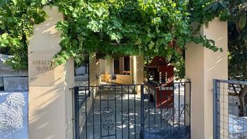 Facciata della struttura