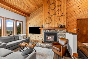 تلفزيون، مدفأة