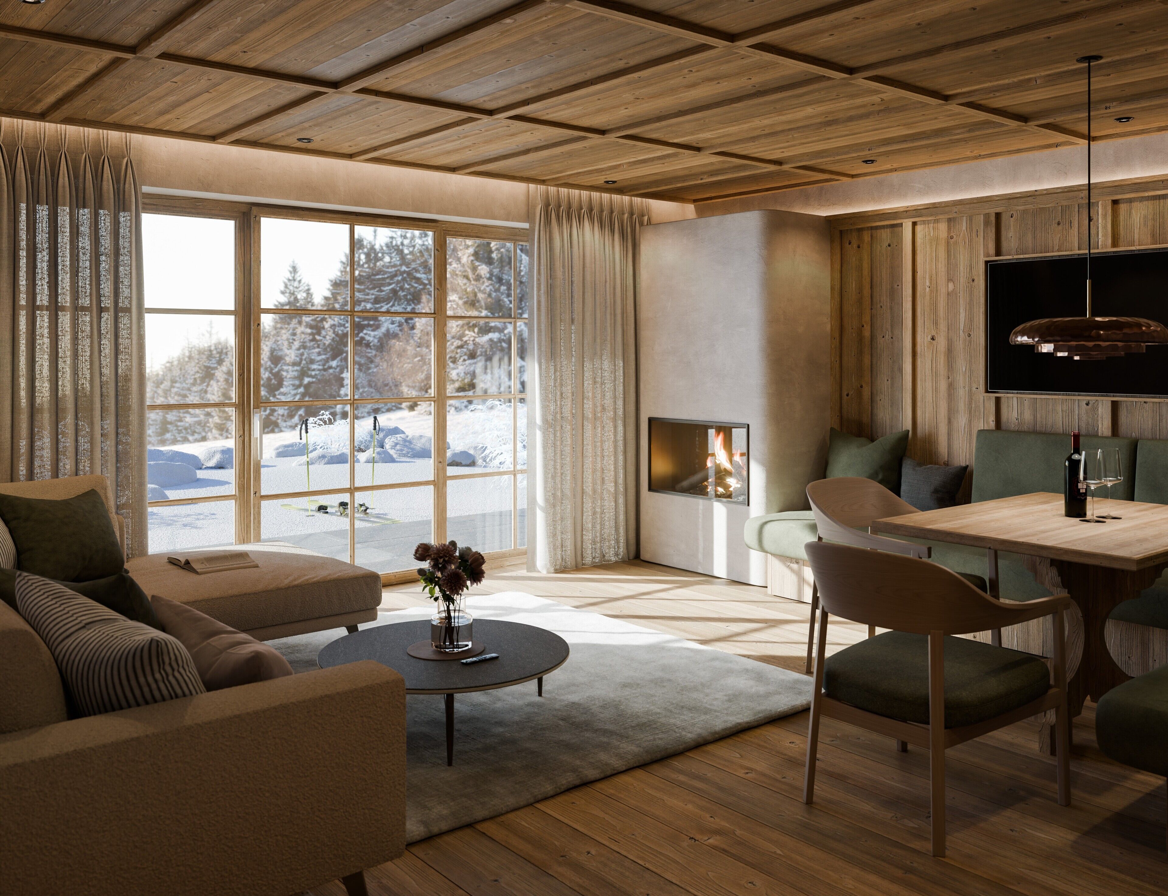 Duplex, Mountain View | Living area