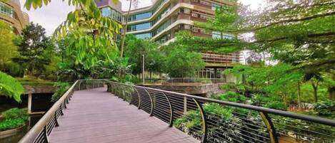 Overnatningsstedets område