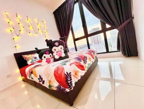 1 soverom, strykejern/-brett, wi-fi (inkludert) og sengetøy