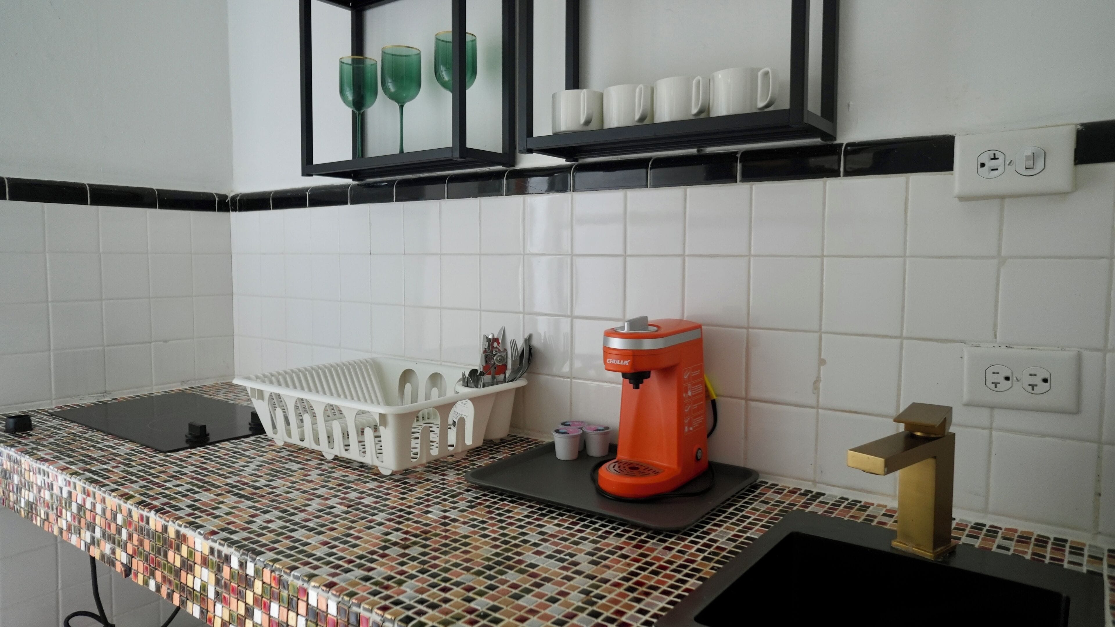 家庭公寓, 陽台, 城市景觀 | 私人廚房