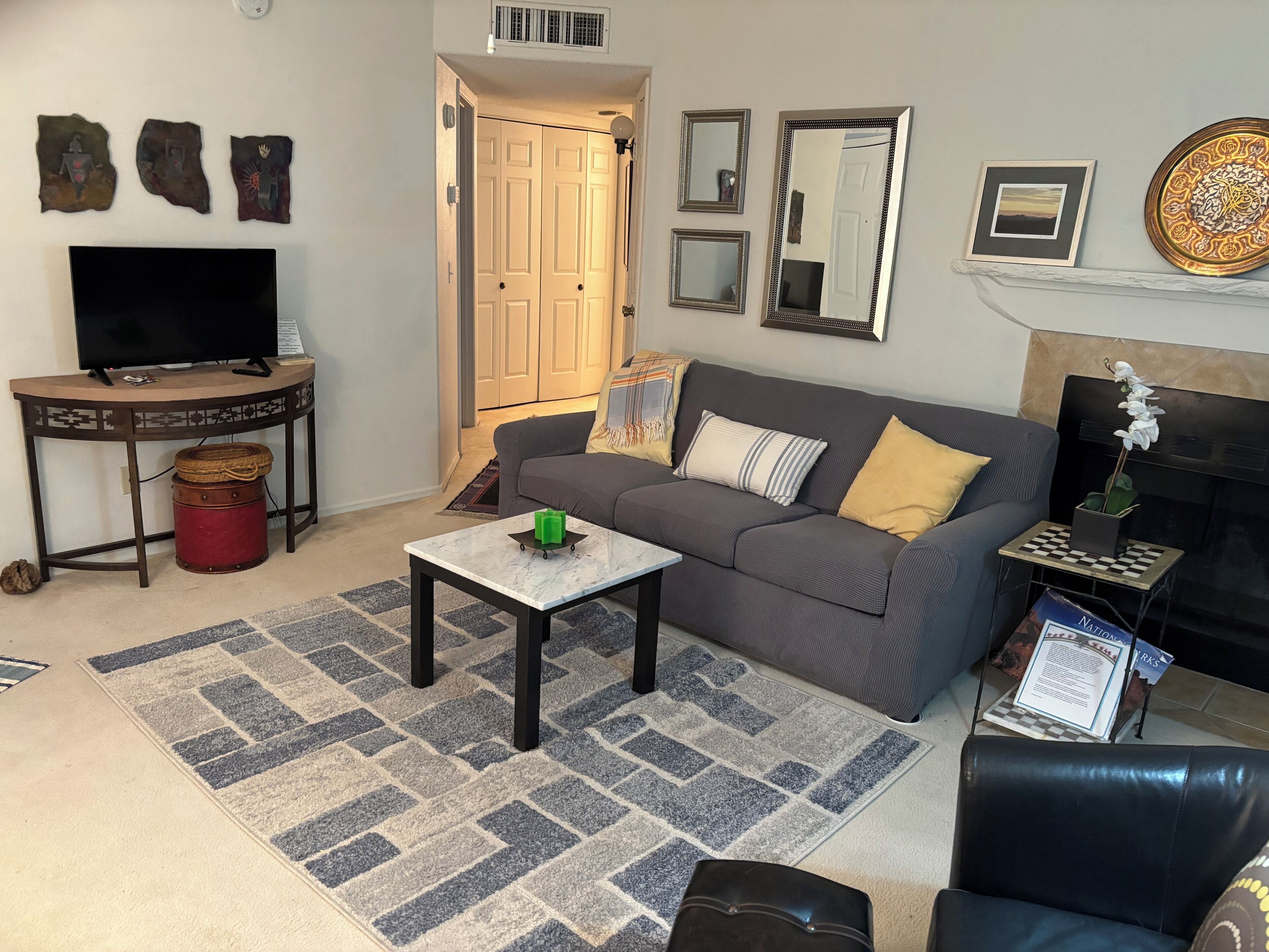 Smart-tv och böcker