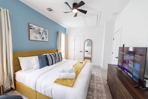 3 bedrooms, iron/ironing board, free WiFi, bed sheets