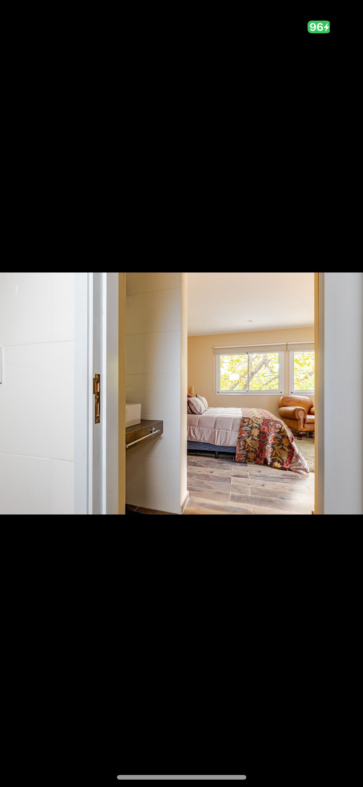 4 habitaciones, tabla de planchar con plancha y acceso a internet 