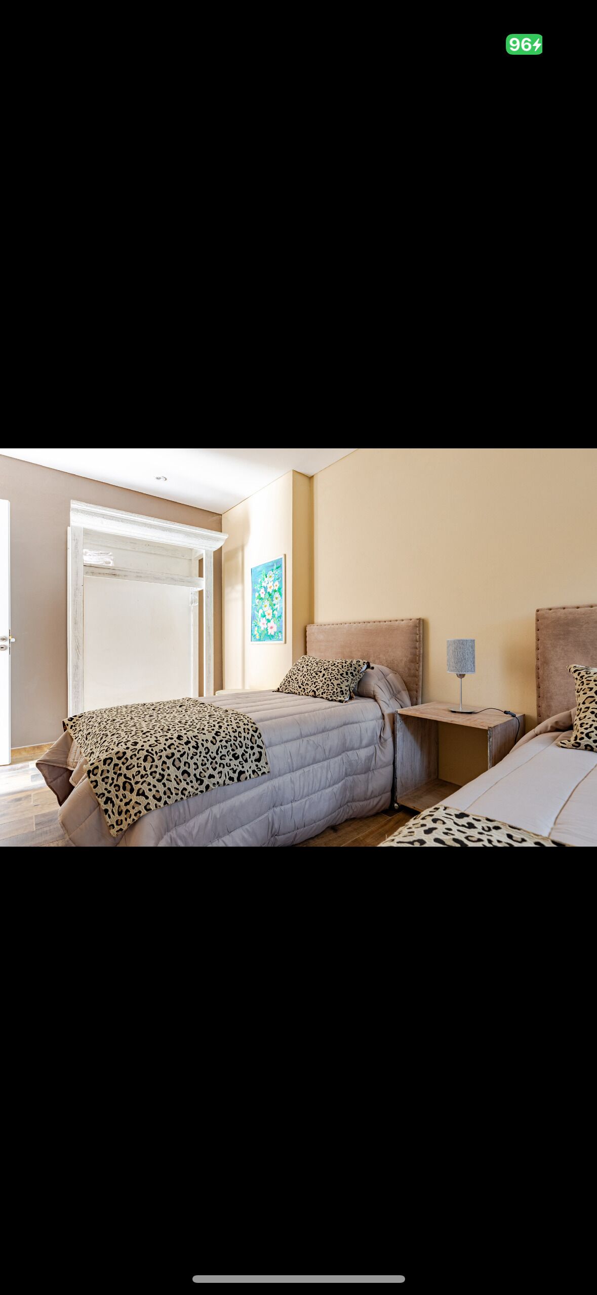 4 bedrooms, iron/ironing board, internet, bed sheets