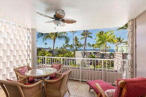公寓, 1 张大床和 1 张沙发床 (Alii Villas#322 Top Floor Condo with ) | 室外用餐