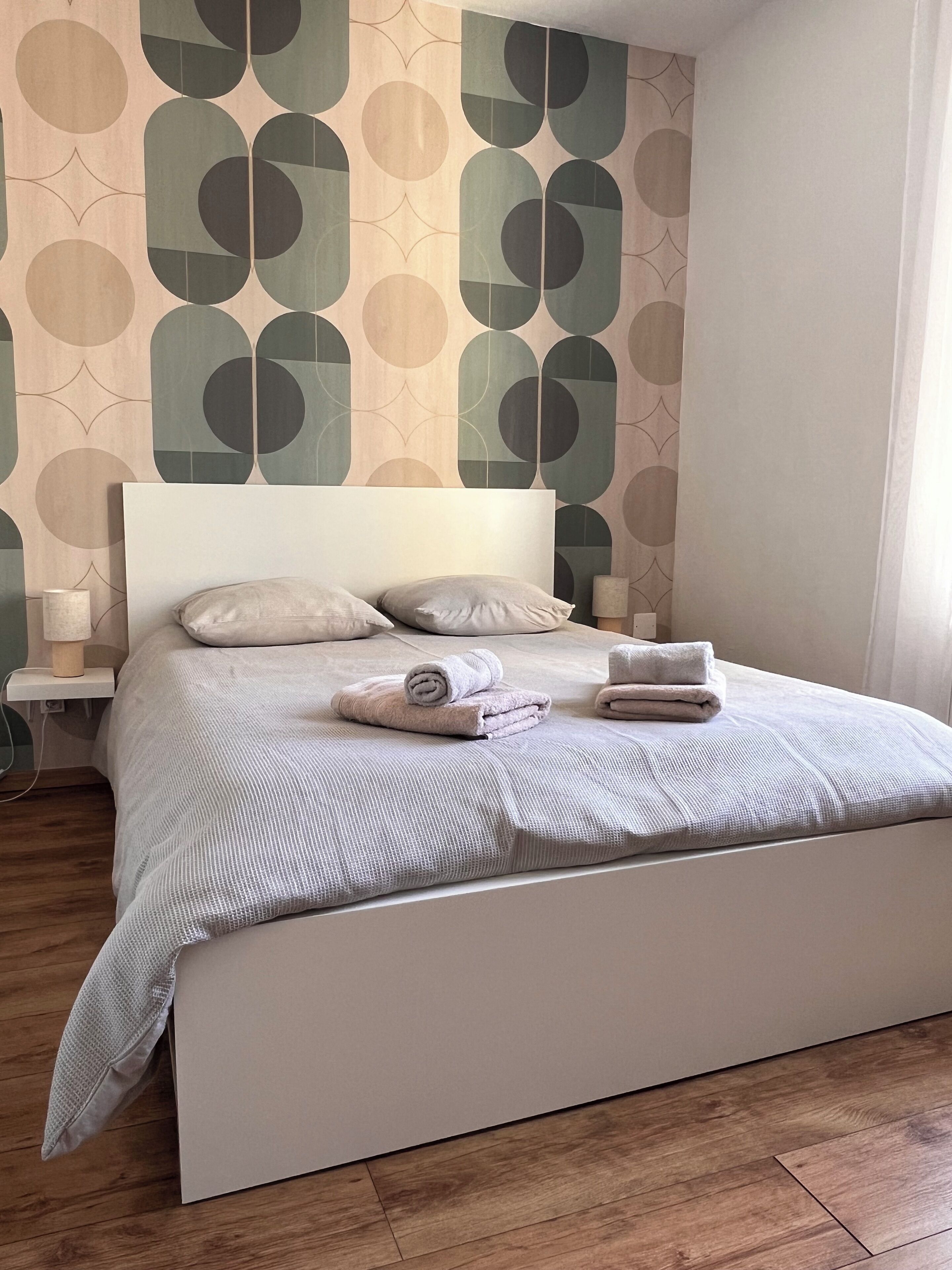 2 bedrooms, free WiFi, bed sheets