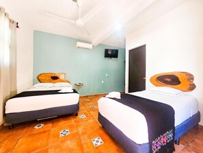 Basic Double Room, Courtyard View | Free WiFi