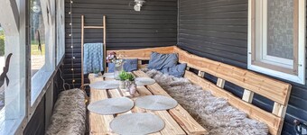 Lovely home in Jerup with WiFi