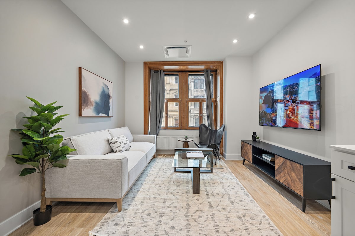 Appartamento Comfort, vista città | Area soggiorno