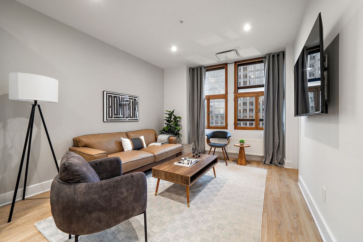 Appartamento Premium, vista città | Area soggiorno