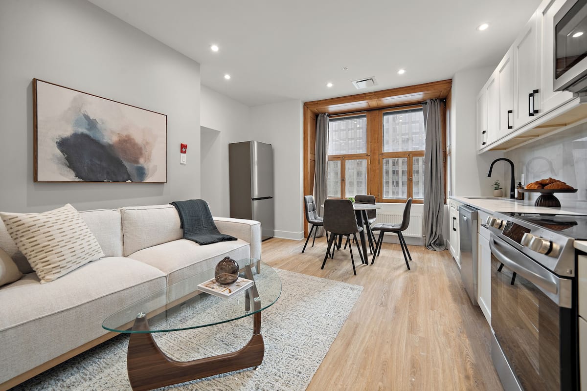 Appartamento Comfort, vista città | Area soggiorno