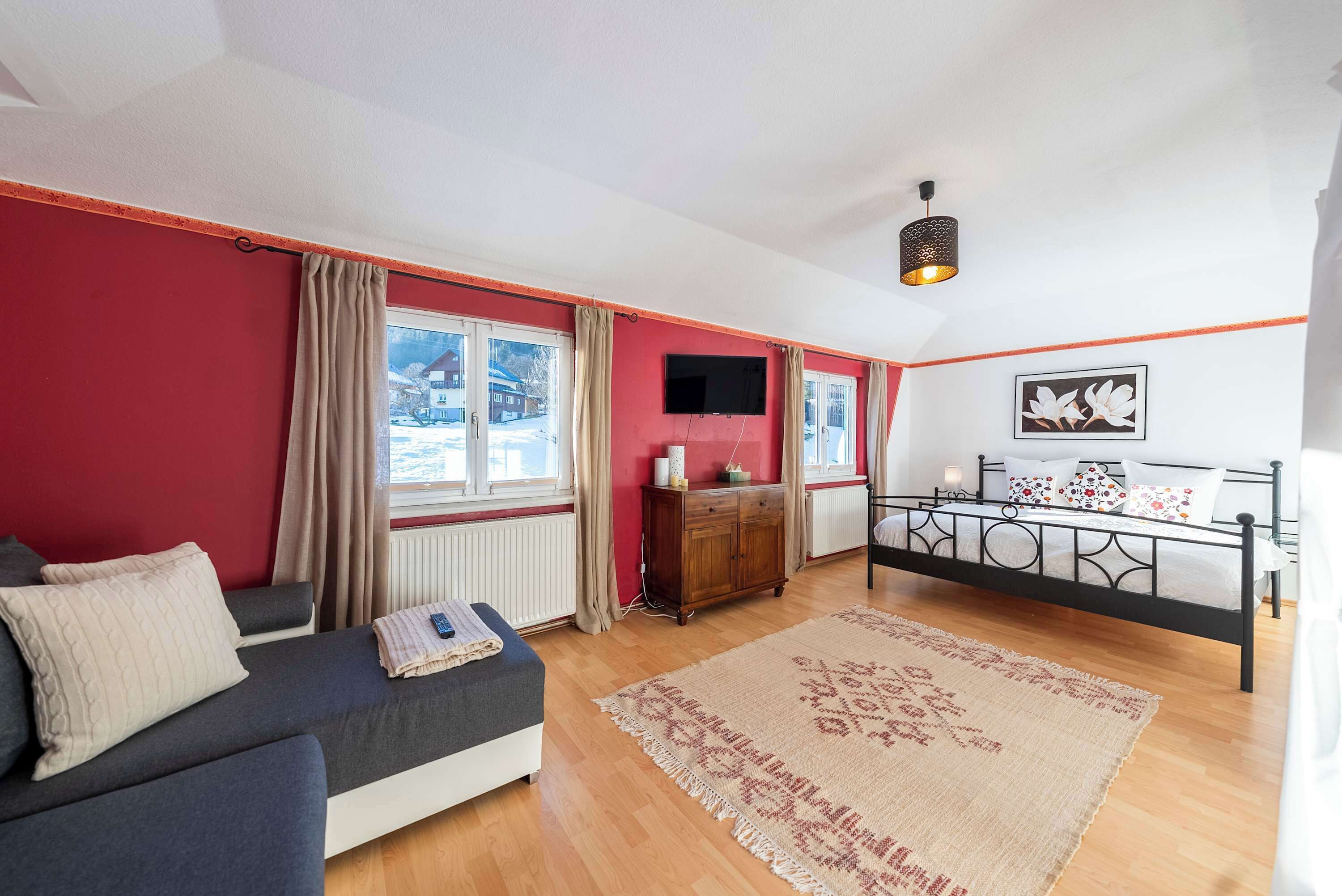 2 chambres, bureau, lit parapluie, Wi-Fi